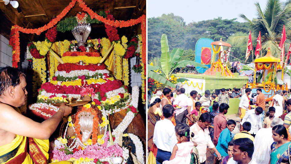 Thousands take part in Subramanya Shashti at Siddalingapura