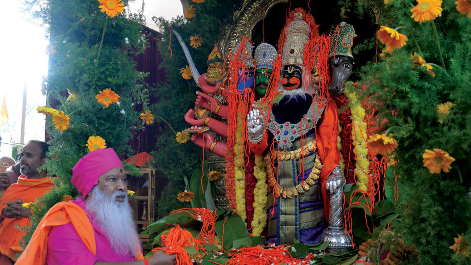 Hanuman Jayanti celebrated in Mysuru