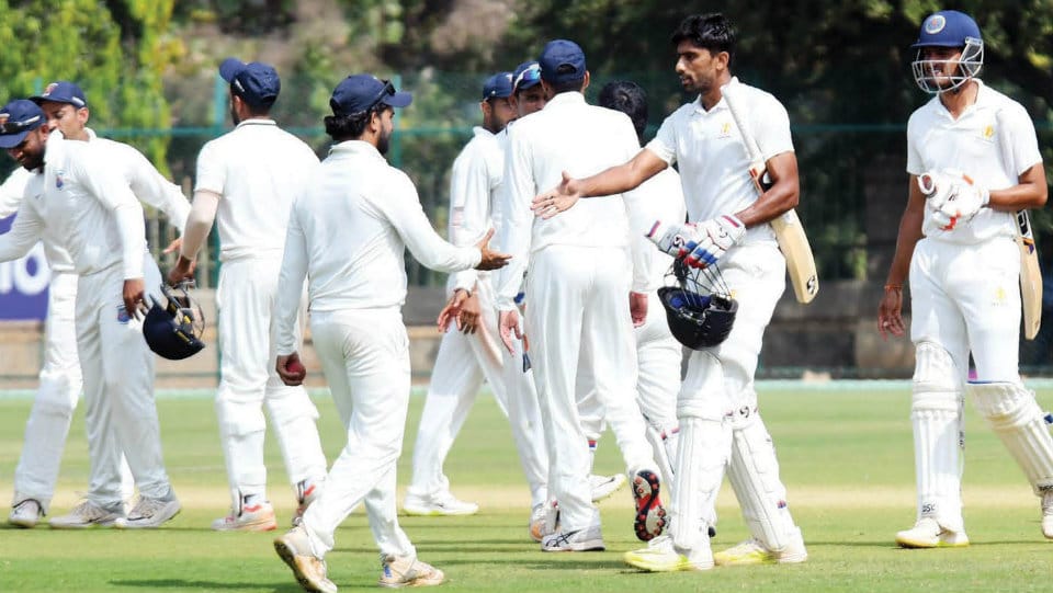 Ranji Trophy – Karnataka Vs Maharashtra: Seven-wicket win for Karnataka