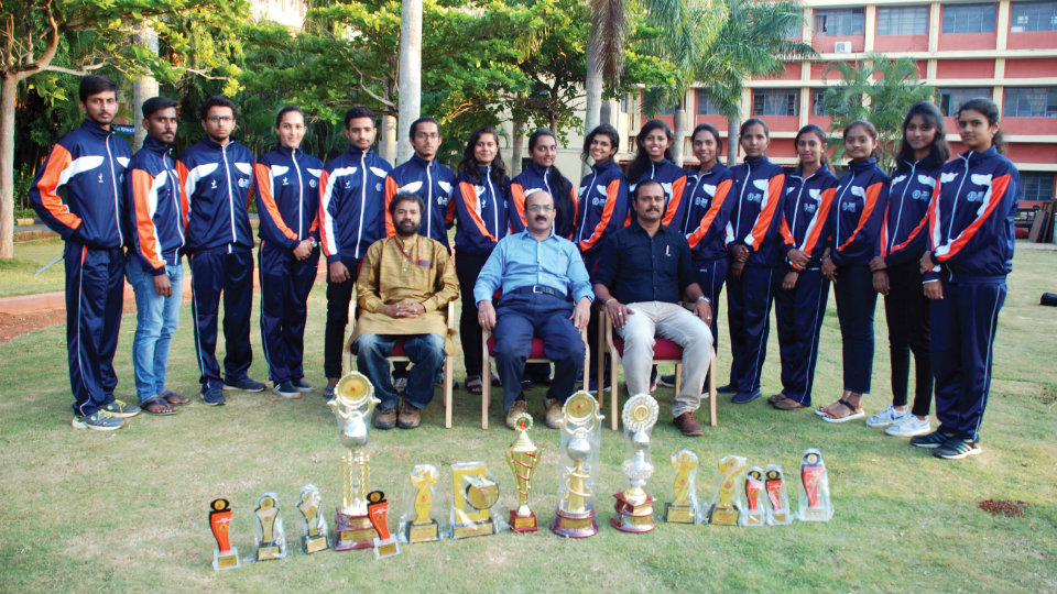 Excels in Jagadguru Memorial Sports Meet at Suttur