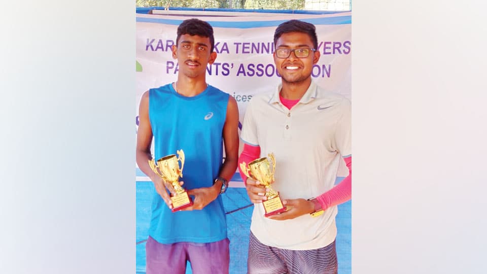 AITA 1 Lakh Men’s Tennis Tourney: Aryan Pathange, Deepak duo finish runner-up in men’s doubles