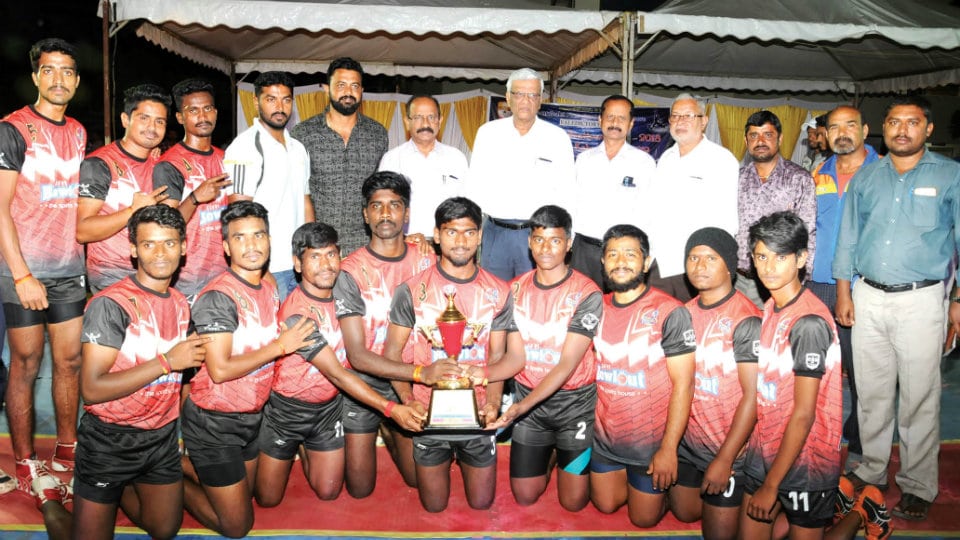 City-level Men’s Pro Kabaddi League: Chamundeshwari Bulls win