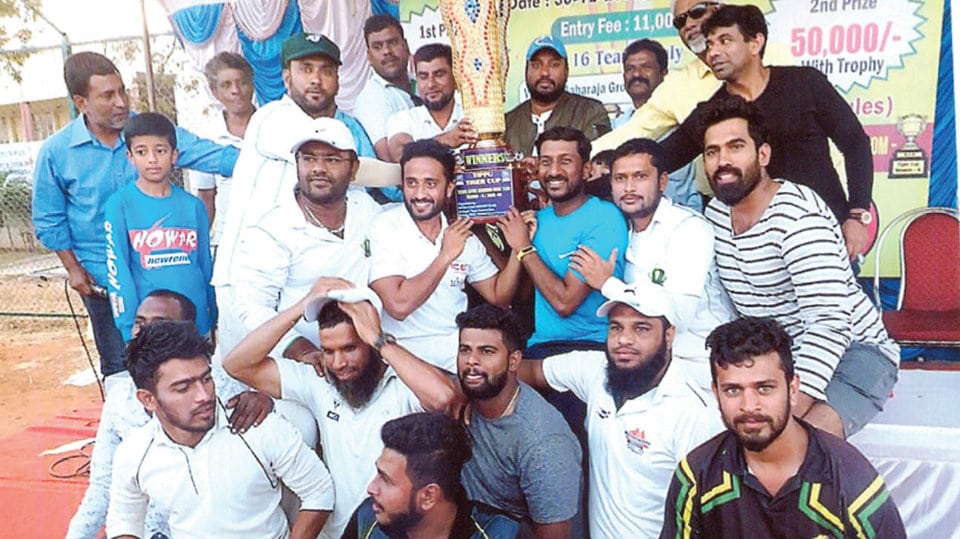 Winners of State-level Leather Ball Cricket