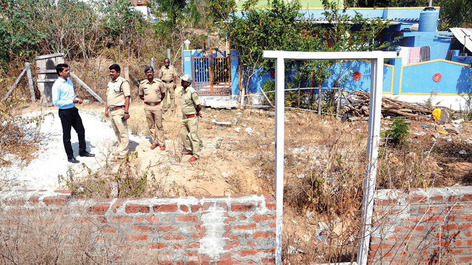 Chain-link mesh to protect Chamundi Hill Forest