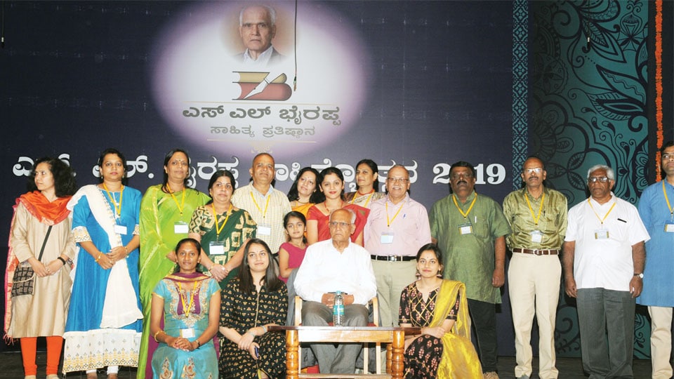 Sahityotsava has inspired me to indulge in further creations: Says Dr. S.L. Bhyrappa