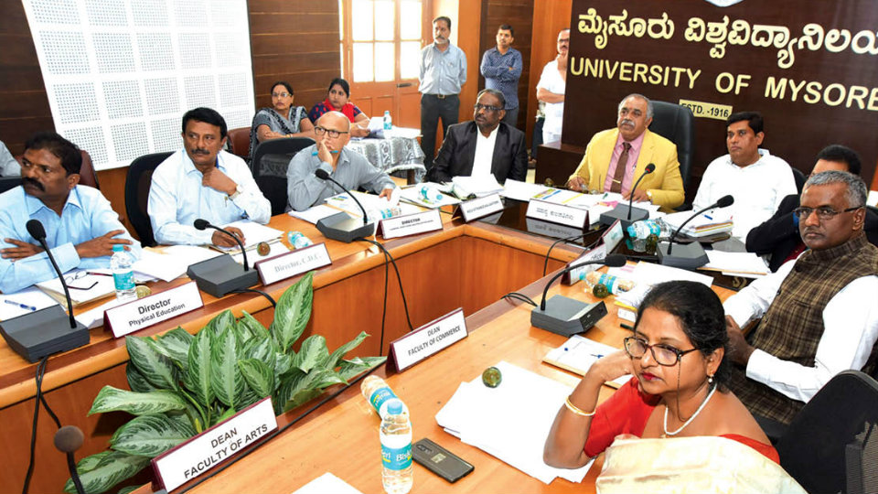 Now, Foreign Professors to teach in Mysore Varsity