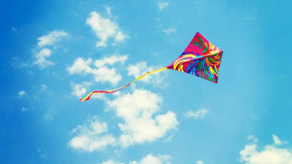 Kite flying competition on Feb.3