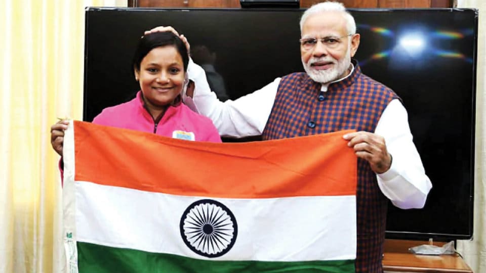 PM Modi congratulates first woman amputee for scaling Mount Vinson