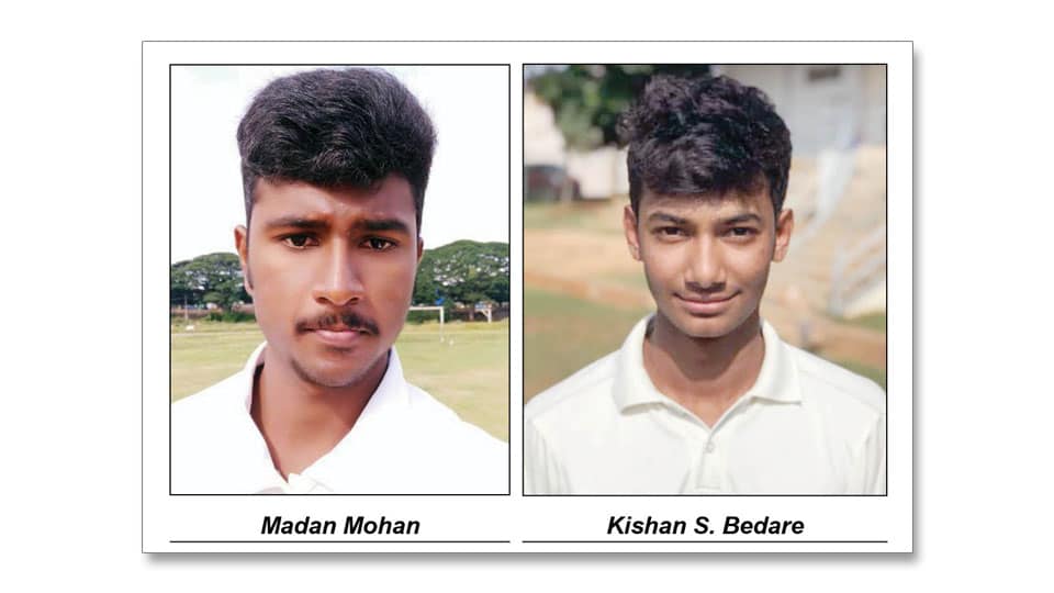 South Zone Inter-University Men’s Cricket: Madan Mohan, Kishan shine in Mysore University’s win