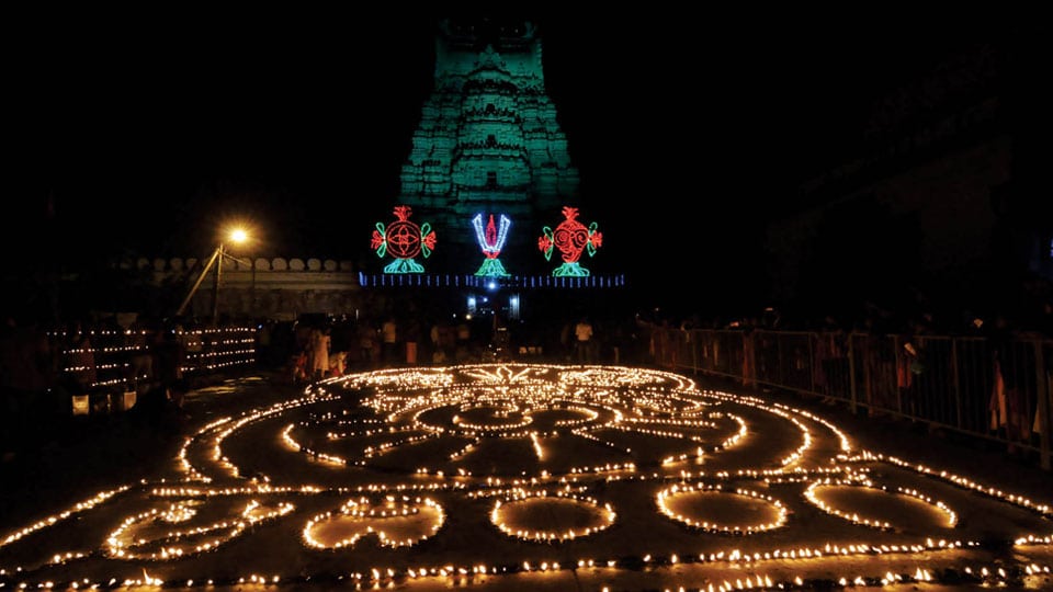 Sankranti of lamps and fire rituals…