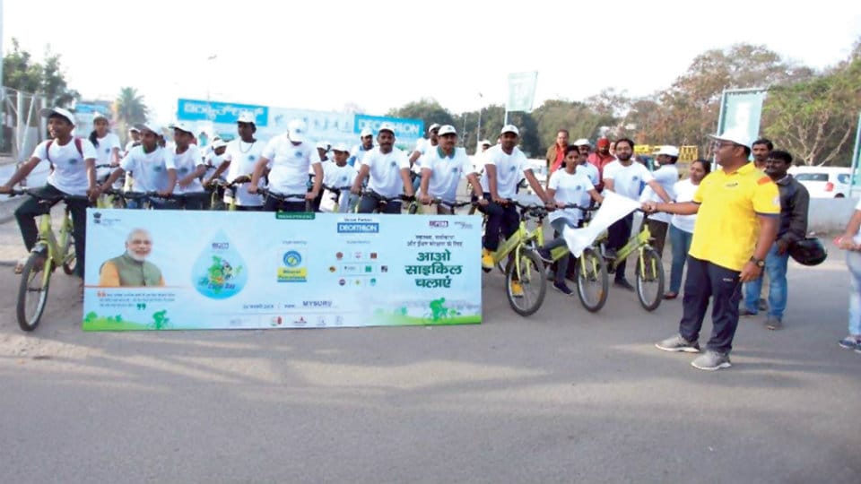 Pedalling for fuel conservation
