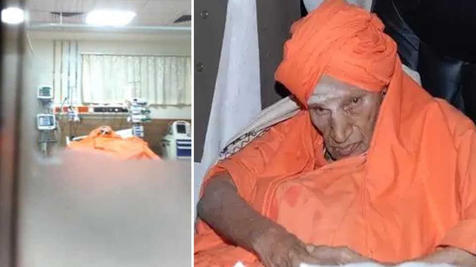 Siddaganga Mutt seer Shivakumara Swami, the Walking God of Karnataka,  passes away; 3-day mourning announced | India News