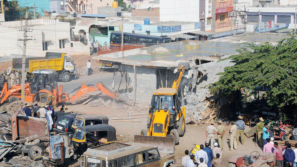Demolition Drive: Government property worth Rs.17 crore recovered