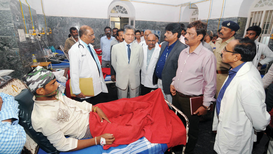 Lokayukta appalled at K.R. Hospital facilities