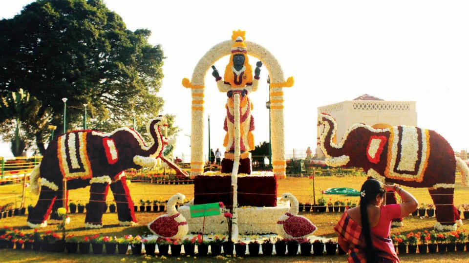 Three-day Kodagu Pravasi Utsav begins: Floral Cauvery Statue beckons tourists