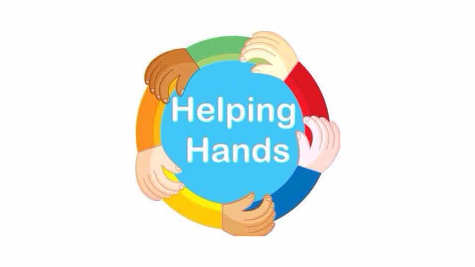 Helping Hands’ gesture to diabetic patient