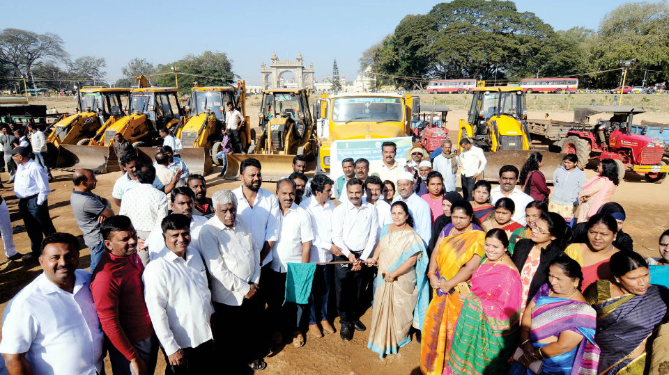 Clean City Drive: MCC contractors lend over 250 vehicles for 3 days