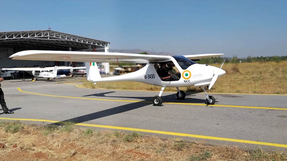 NCC Mysuru gets two Twin-Seater Training Aircraft