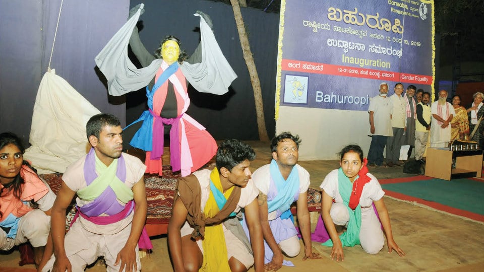 Theatre personality Prasanna kickstarts  Bahuroopi Theatre Festival