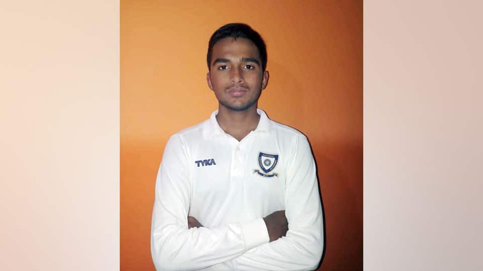 KSCA Mysuru Zonal League: Rohan Patil slams double ton in drawn tie