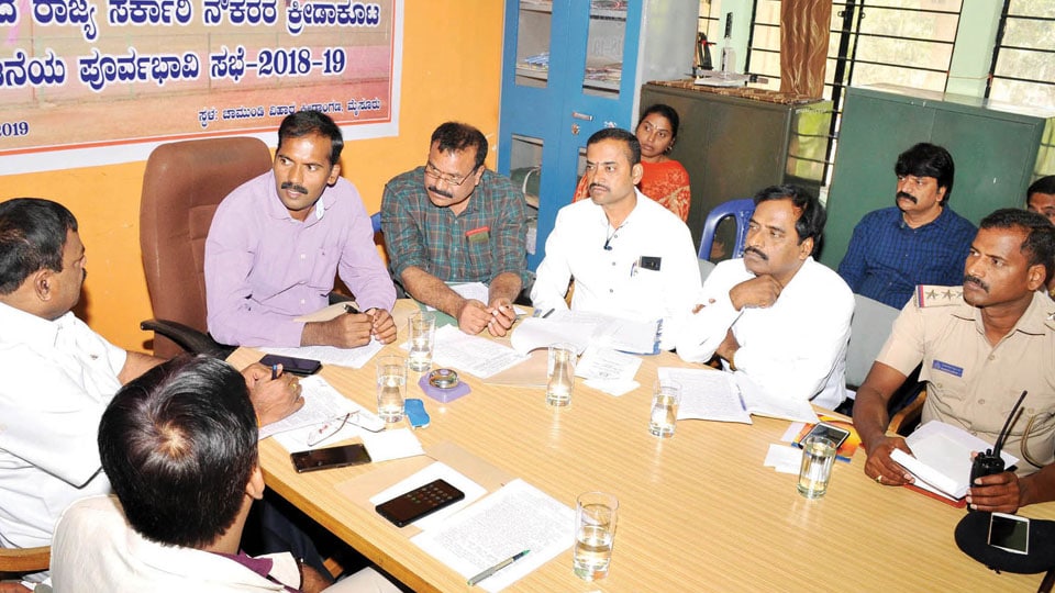 State-level Government Employees Sports Meet in city from Jan.28