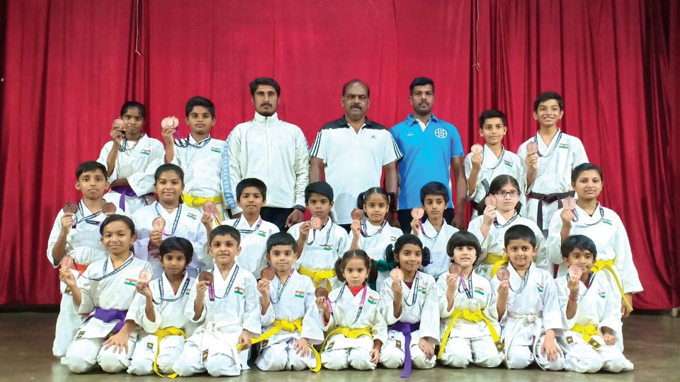 Medal-Winning Karatekas