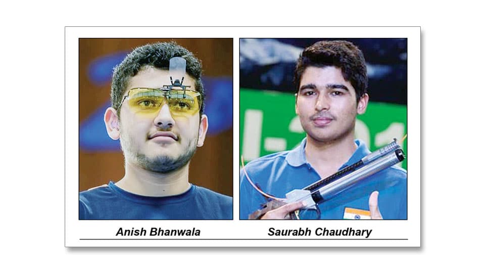 ISSF World Cup 2019: Anish finishes 5th; Manu, Heena disappoint