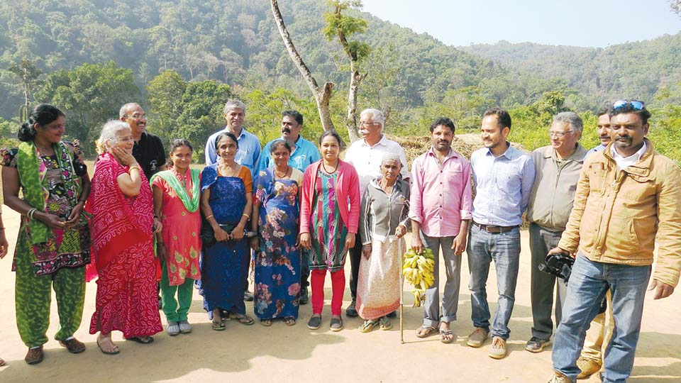 Sudha Murty visits sites of natural disaster; assures help