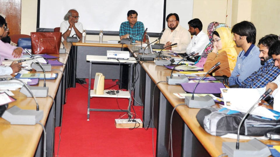 Training for Assistant Professors and Research Scholars of Urdu at CIIL
