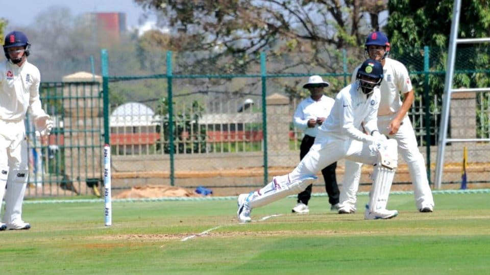 India ‘A’ off to a steady start against England Lions