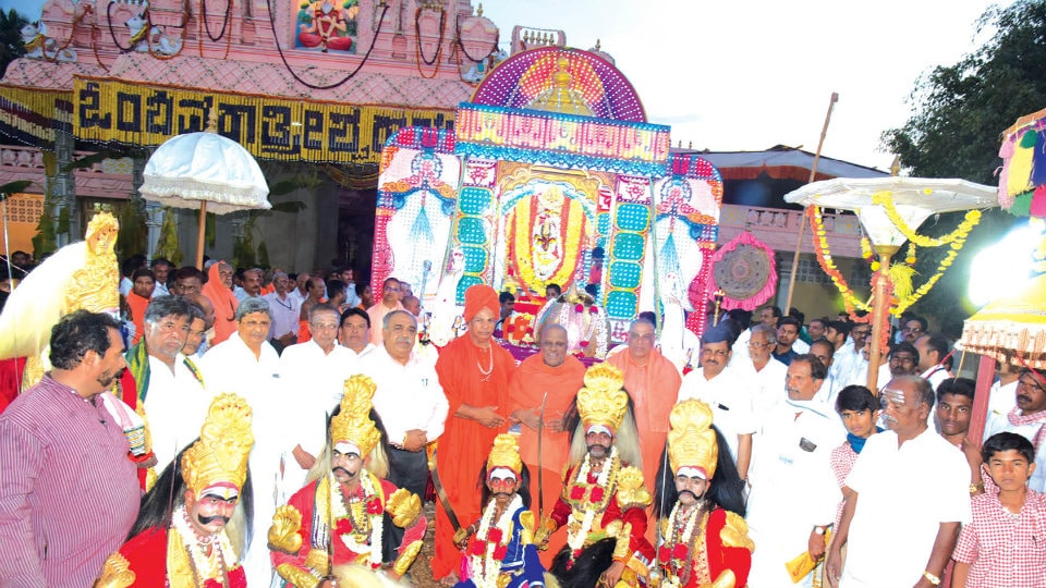 Suttur Jathra Mahotsava concludes with Sri Shivayogi Utsavamurthy procession
