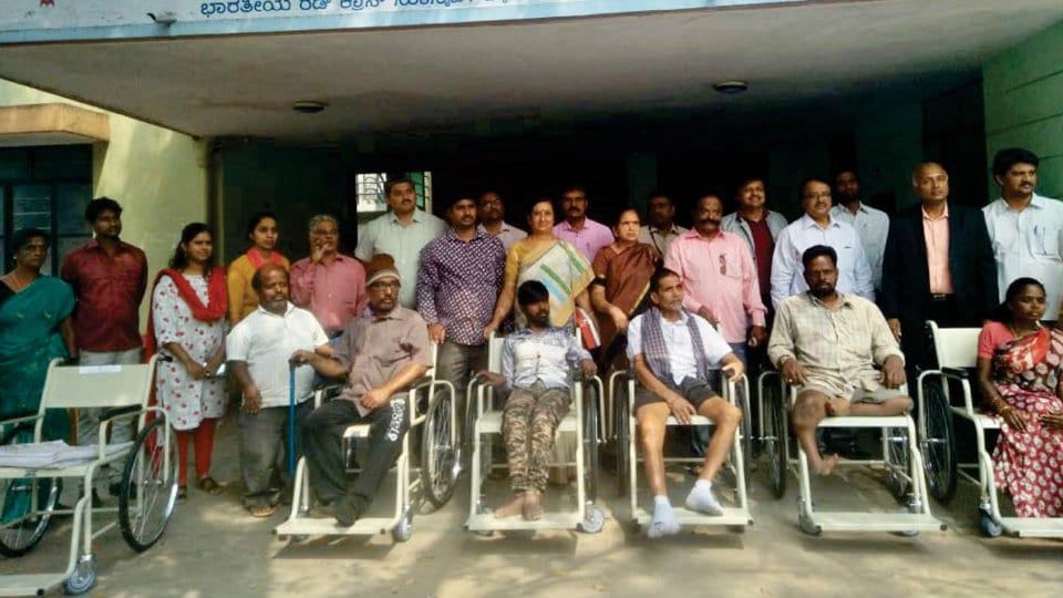 RBI Paper Mill donates wheel chairs and first-aid kits