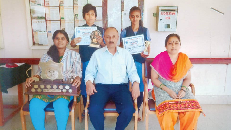 Visually impaired students bag prize in cultural contests