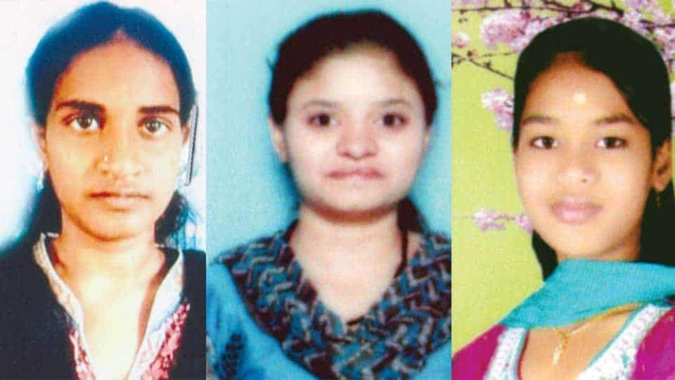 Four girls go missing