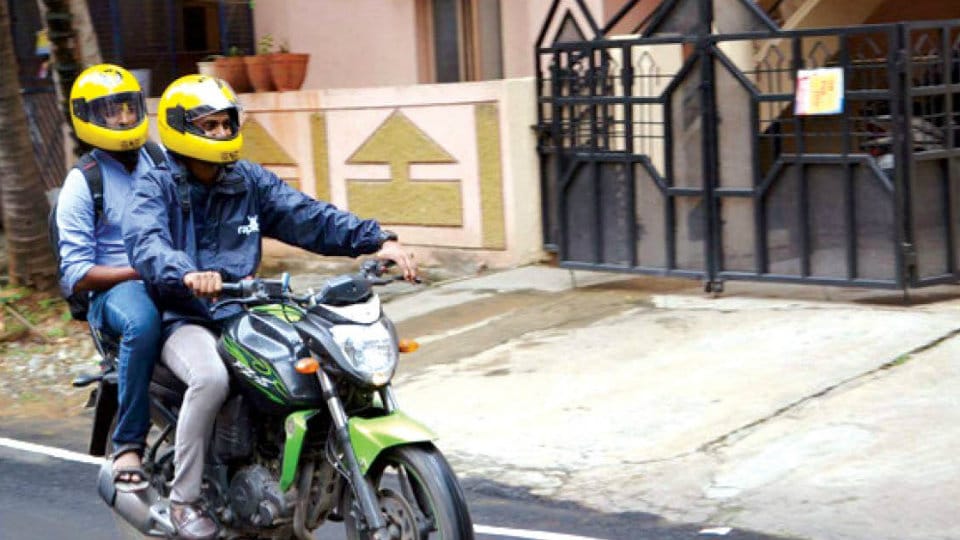 RTO cracks down on bike taxis in city; deems them illegal