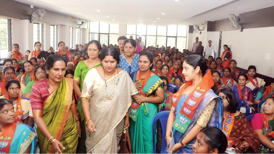 BJP women to take Modi’s policies to voters’ doorstep