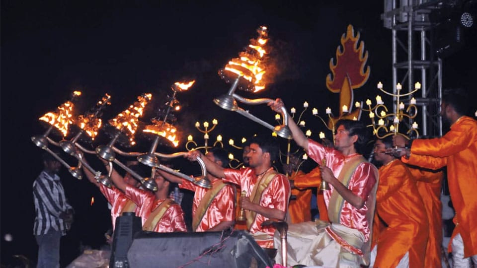Varanasi-like ‘Ganga Aarti’ performed at T. Narasipur