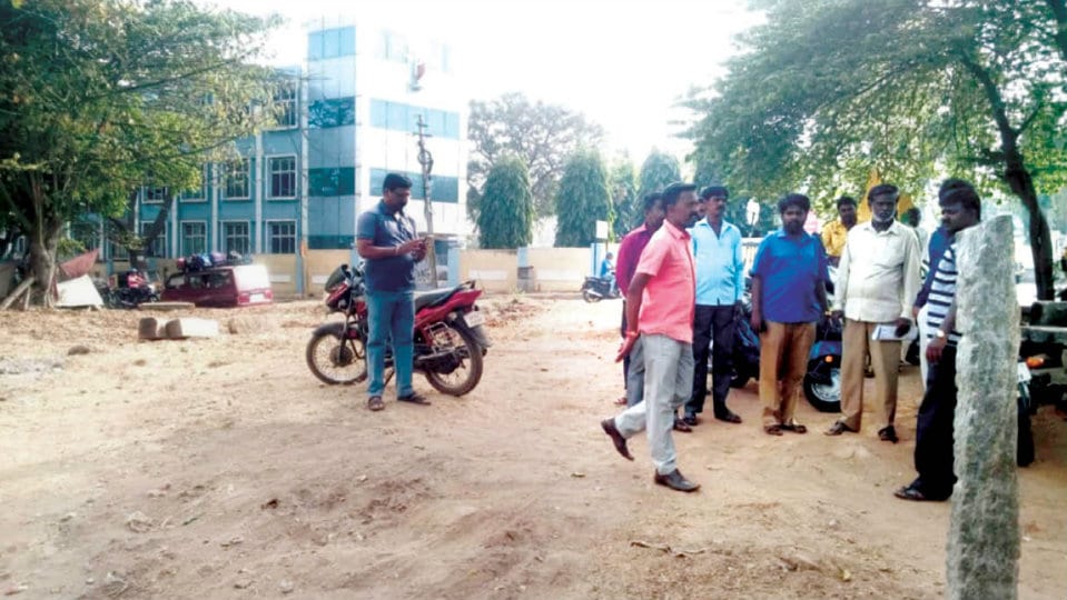 Residents allege encroachment of public road by Church