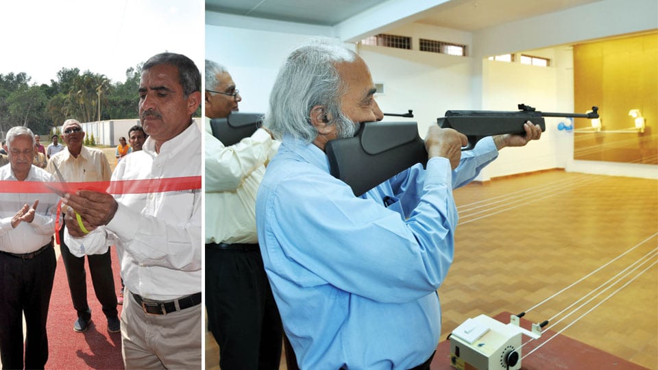 Rifle Shooting Range inaugurated at Coorg Public School