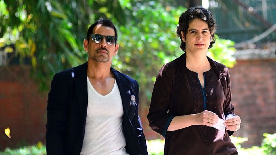 Vadra, a timely weapon for BJP