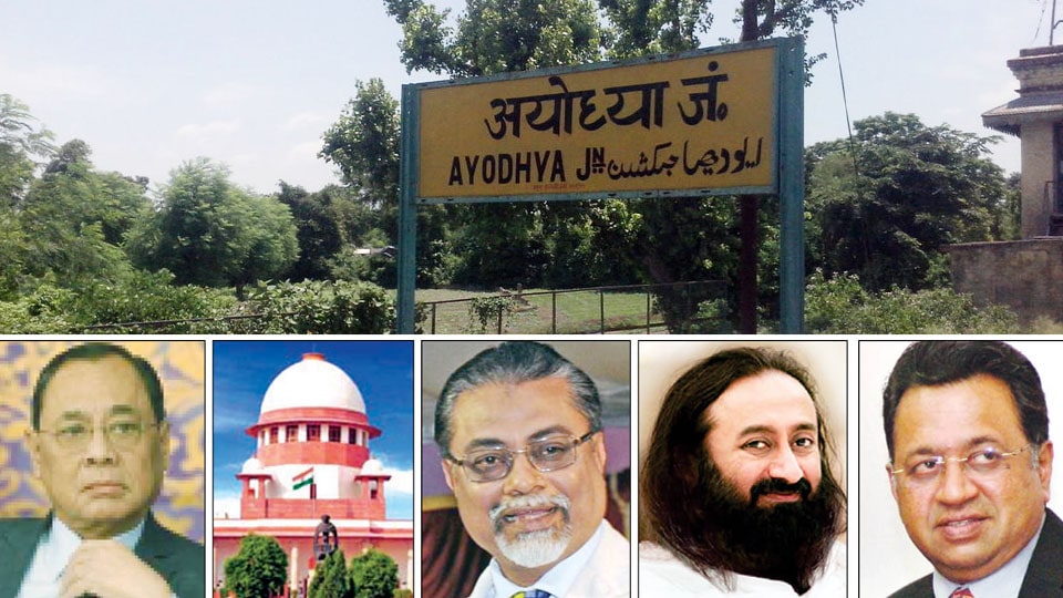 Ayodhya Dispute Case: SC forms three-member Mediation Panel