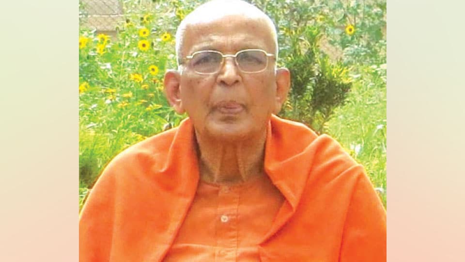 Ramakrishna Ashrama’s Swami Sureshanandaji passes away