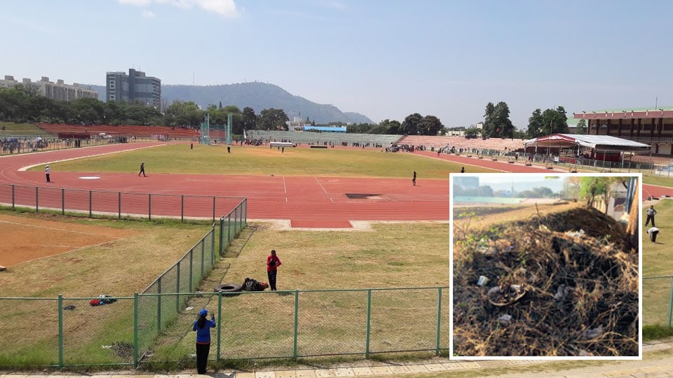 Chamundi Vihar Stadium neglected: Official apathy