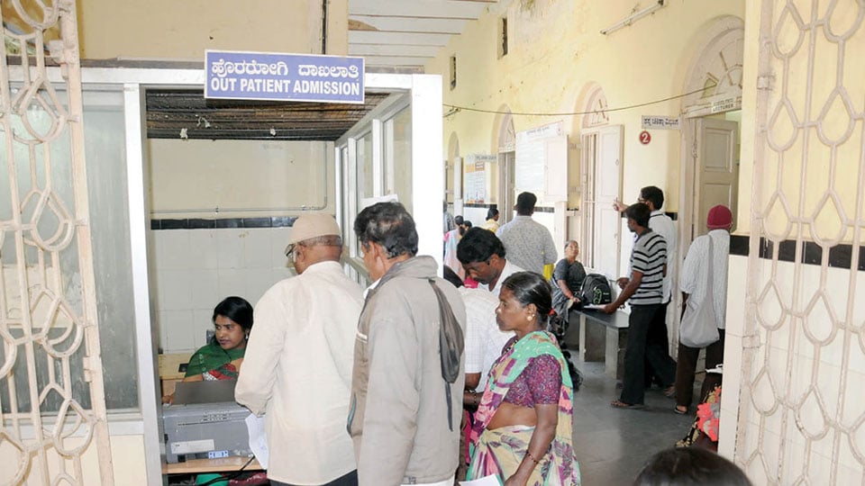 No More Free Treatment At K R Hospital Star Of Mysore