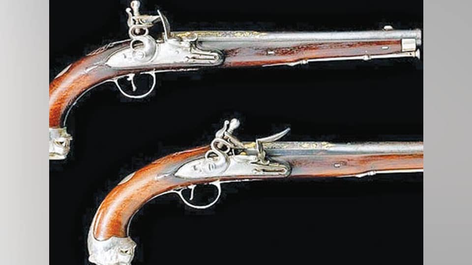 Tipu Sultan’s silver-mounted gun fetches £60,000 at UK auction
