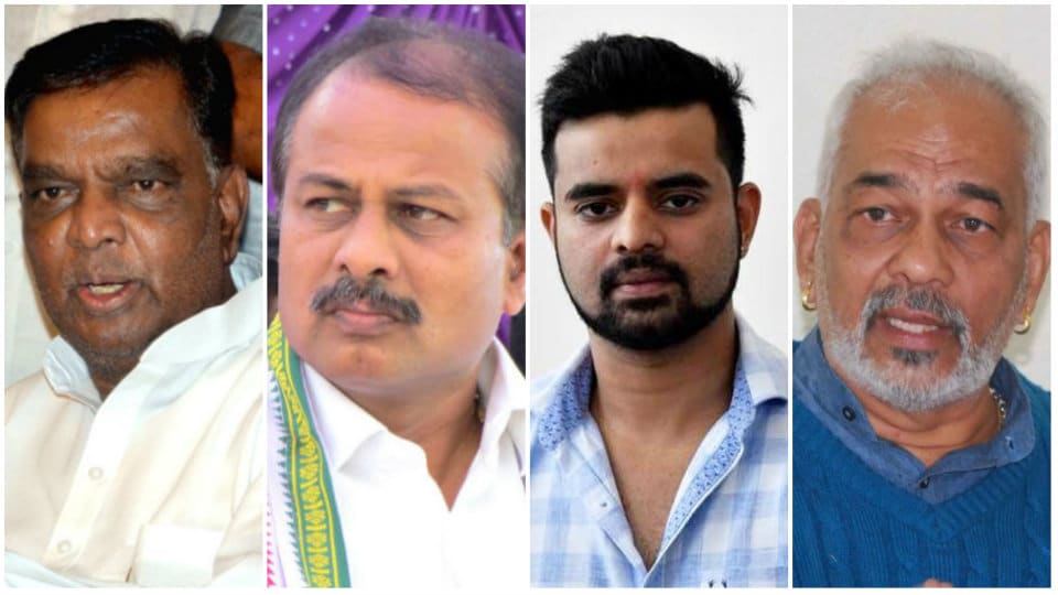 10 candidates in Chamarajanagar,  6 in Hassan