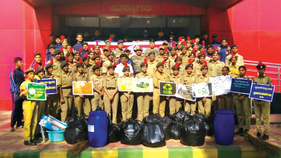 NCC Cadets undertake Swachh Bharat Campaign
