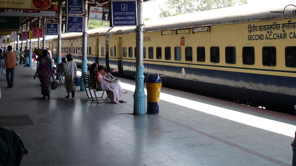 Passengers on Mysuru-Bengaluru trains can enjoy free WiFi facility at 17 Stations