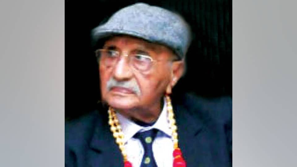 Centenarian PDG Col. B.M. Chengappa passes away