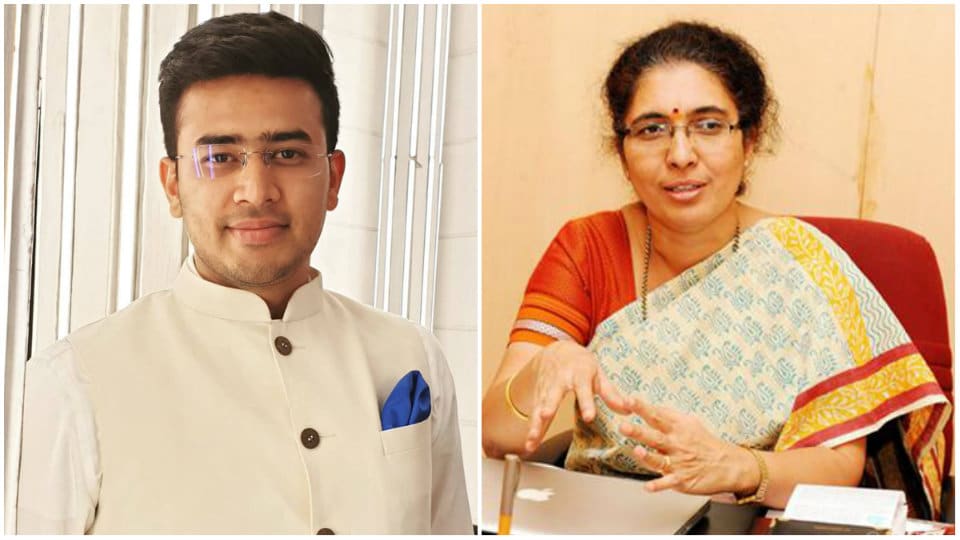 Midnight Surprise: BJP picks young face Tejasvi over Tejaswini for Bengaluru South